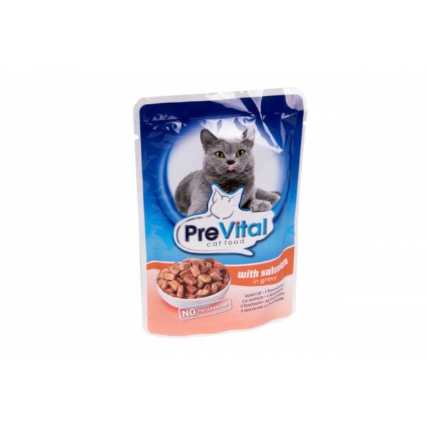 PREVITAL saszetka ŁOSOŚ w sosie 100g