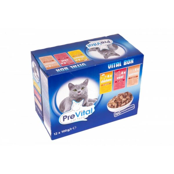 PREVITAL saszetka Vital Box w sosie 12x100g