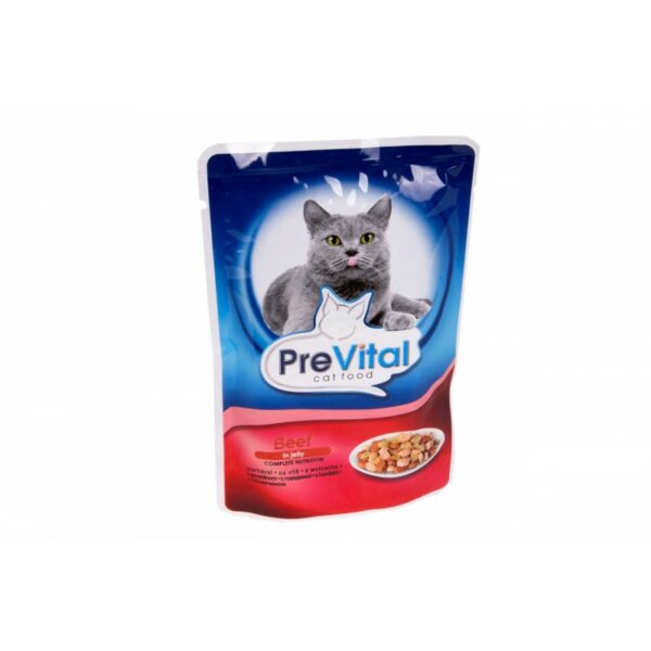 PREVITAL saszetka WOŁOWINA w galaretce 100g