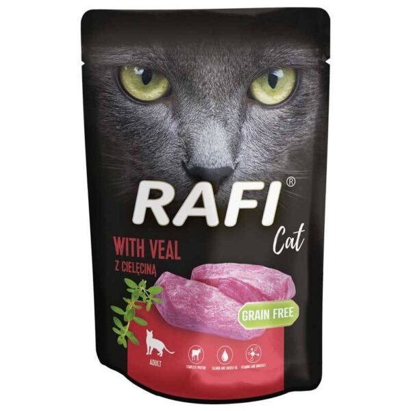 RAFI Cat Adult Cielęcina 100g