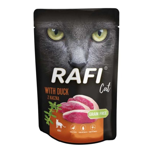 RAFI Cat Adult Kaczka 100g