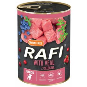 RAFI Grain Free JUNIOR CIELĘCINA 400g