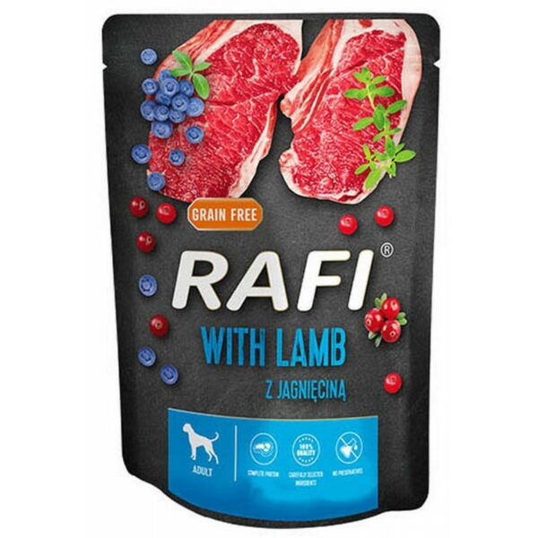 RAFI Grain Free saszetka JAGNIĘCINA 300g