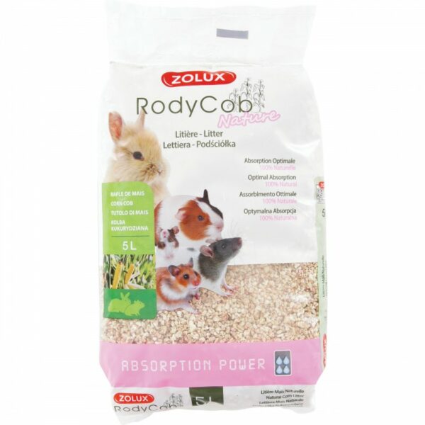 Rody'Cob PODŚCIÓŁKA dla gryzoni Naturalna 5L