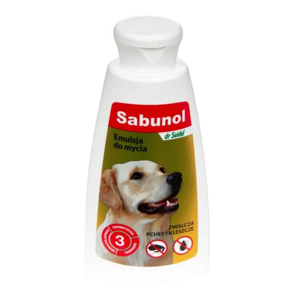SABUNOL Emulsja do mycia na PCHŁY I KLESZCZE 150ml