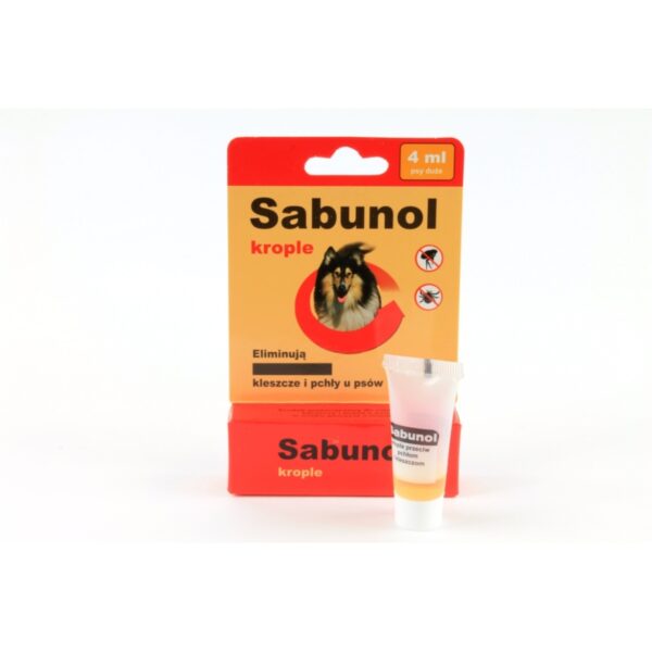 Sabunol krople dla psa 4ml 20-40kg
