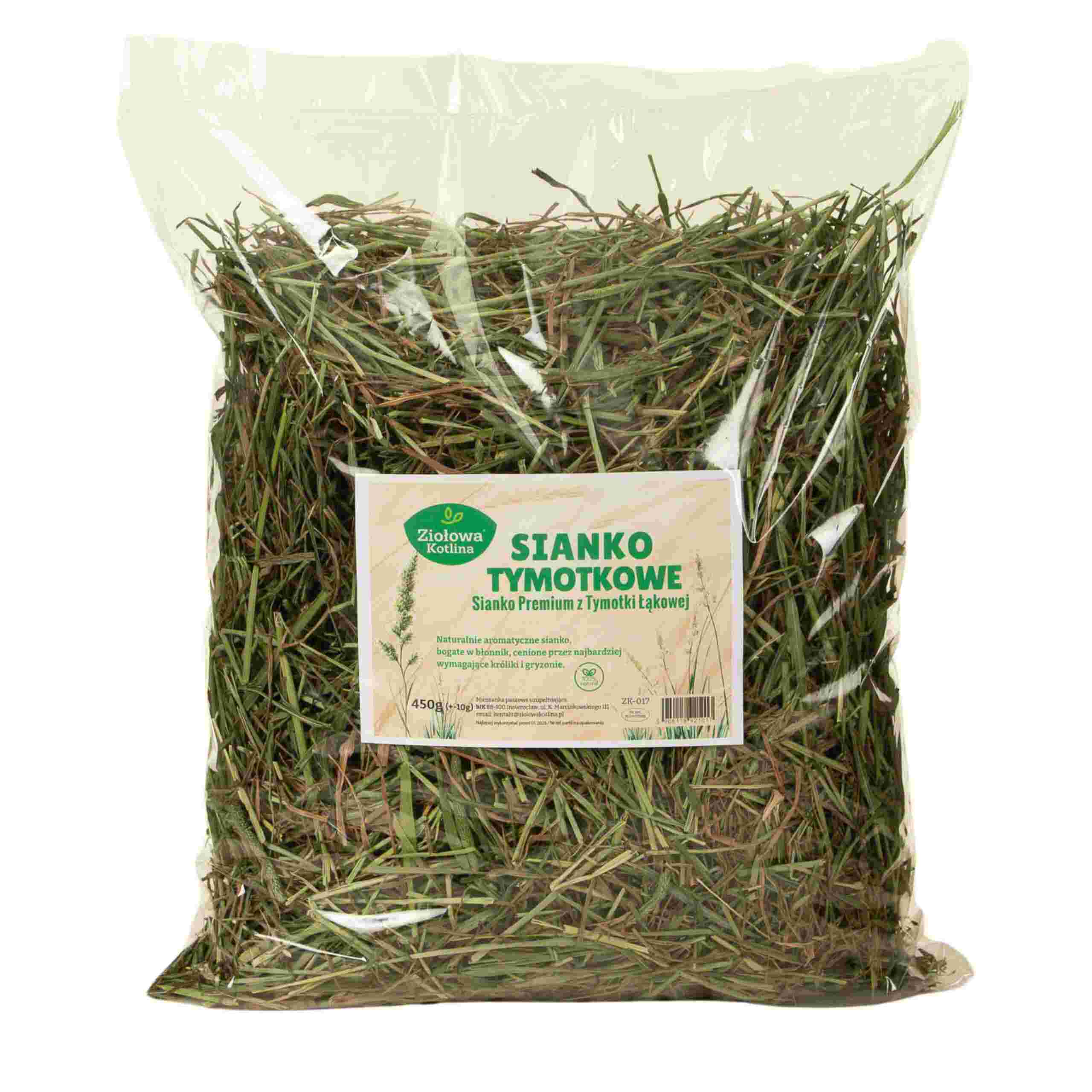 ZIOŁOWA KOTLINA Sianko tymotkowe 450g