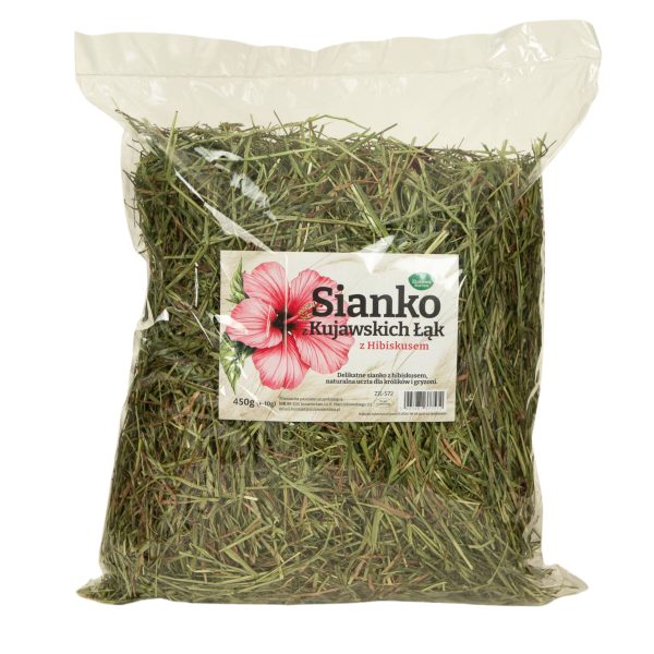 ZIOŁOWA KOTLINA Sianko z hibiskusem 450g - obrazek 2