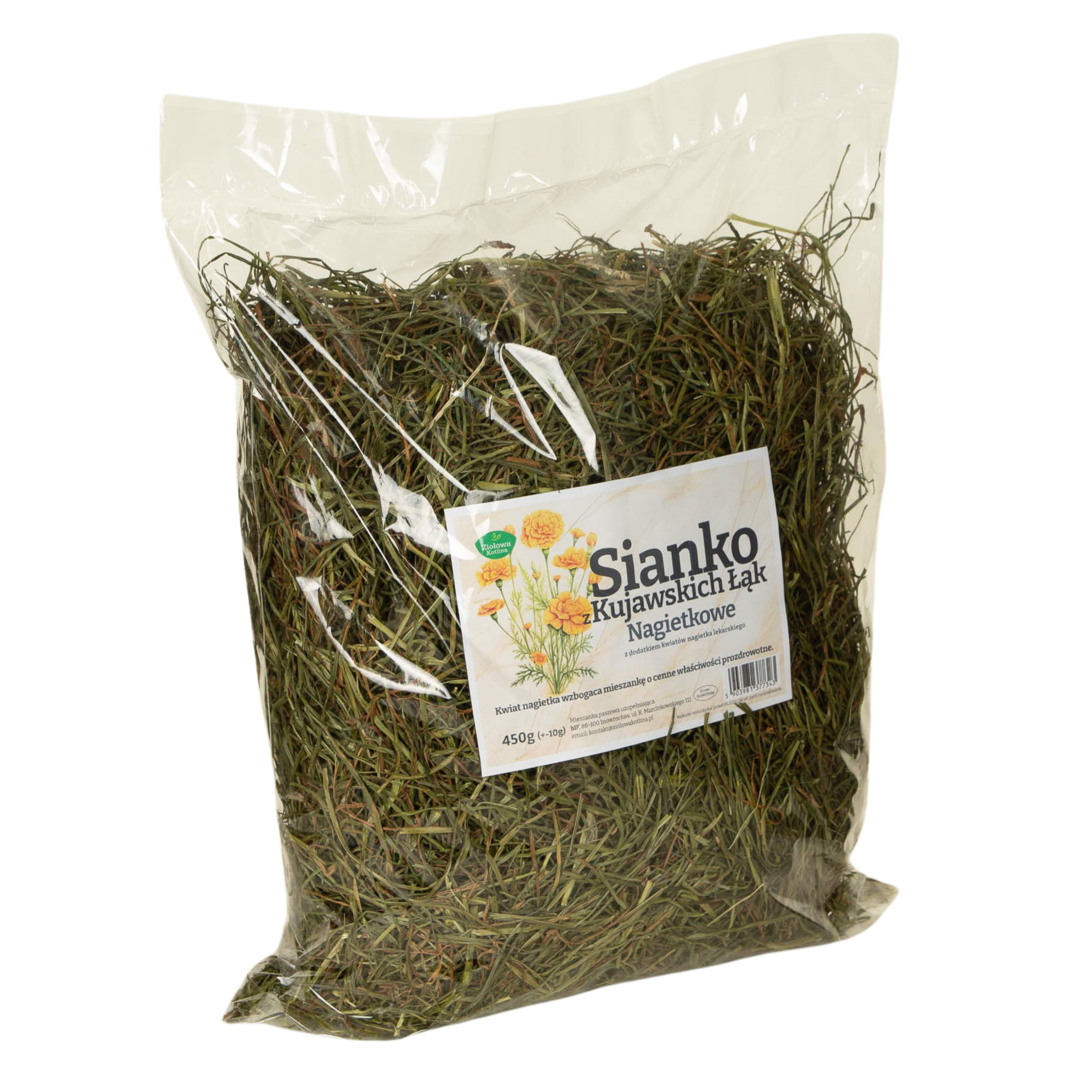 ZIOŁOWA KOTLINA Sianko nagietkowe 450g