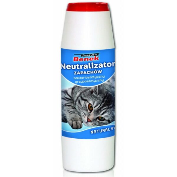 Super Benek NEUTRALIZATOR zapachów do kuwet NATURALNY 500g