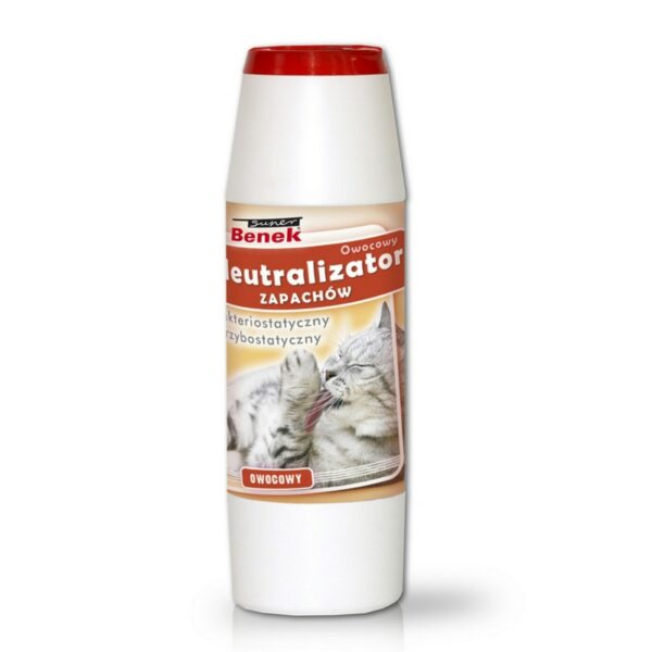 Super Benek NEUTRALIZATOR zapachów do kuwet OWOCOWY 500g