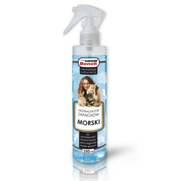 Super Benek NEUTRALIZATOR zapachów Spray MORSKI 250ml