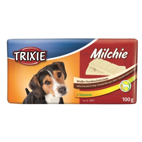 TRIXIE CZEKOLADA dla psa BIAŁA 100g