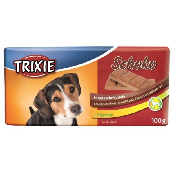 TRIXIE CZEKOLADA dla psa CZARNA 100g