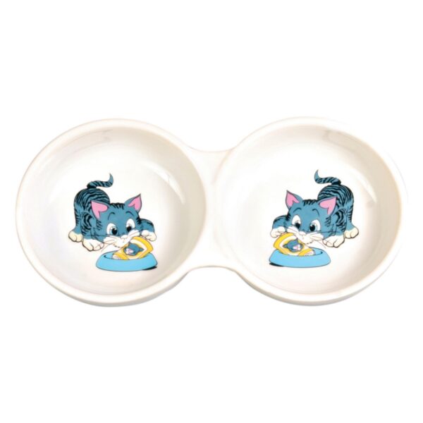 TRIXIE Miska ceramiczna  podwójna 2x150ml