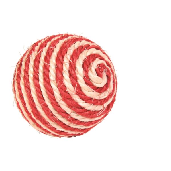 TRIXIE Piłka sizalowa dla kota z kocimiętką 6cm