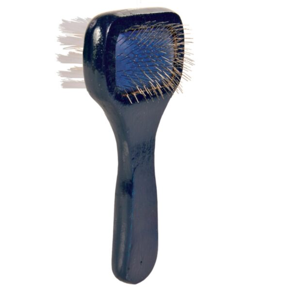 TRIXIE Szczotka PLASTIKOWA dwustronna Gęsty drut / Włosie 13cm
