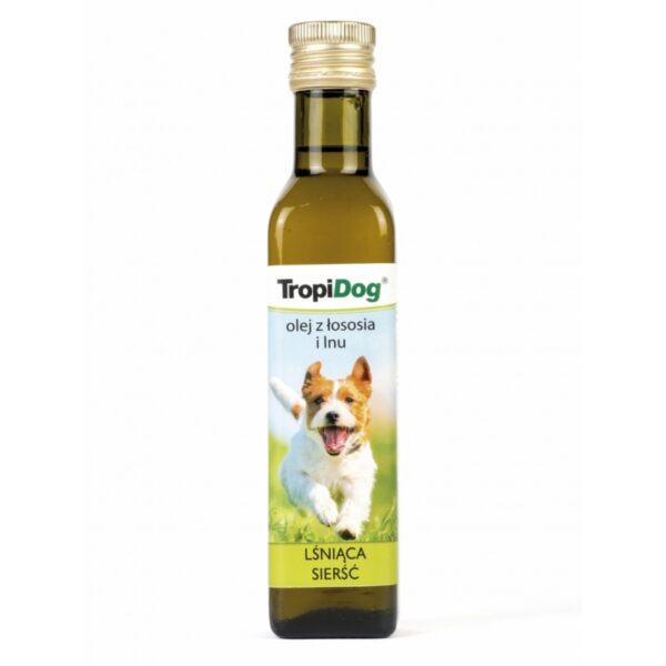 TropiDog Olej z łososia i lnu 250ml