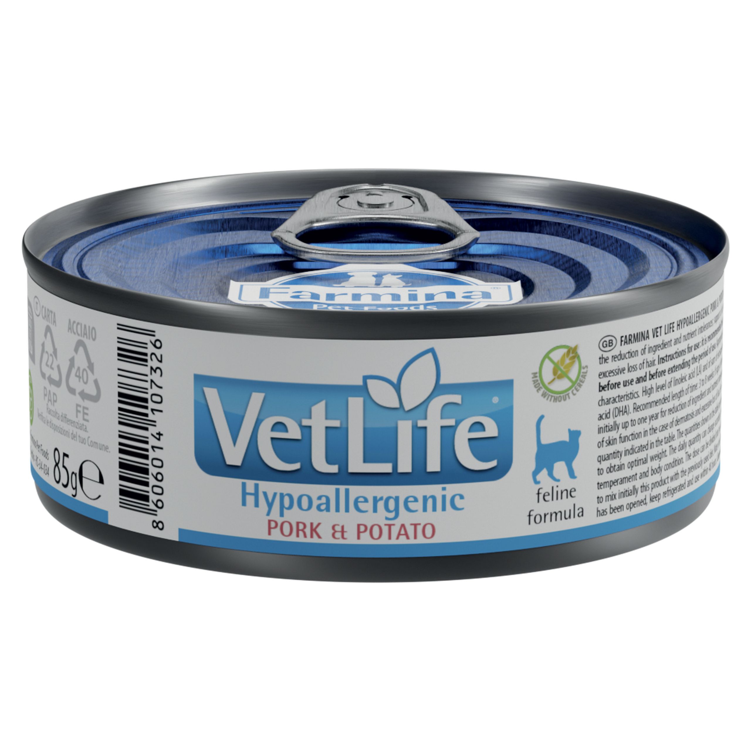 FARMINA VET LIFE Hypoallergenic Pork with Potato 85g