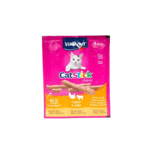 Vitakraft Cat Stick Indyk 3szt