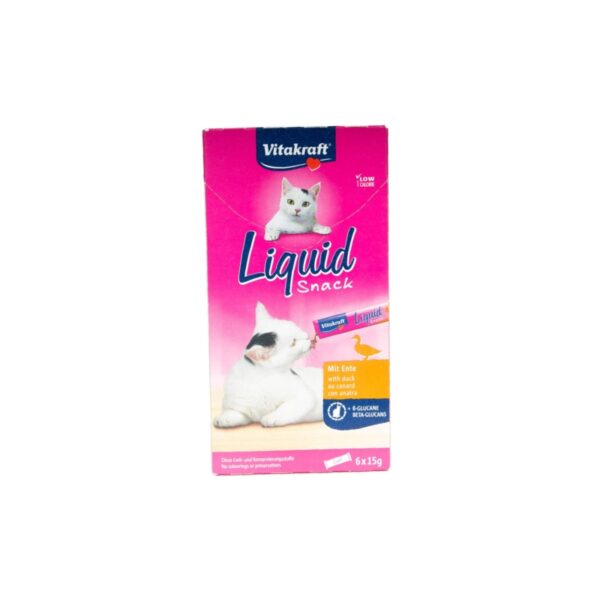 Vitakraft Liquid Snack Kaczka BETA GLUKAN 6szt