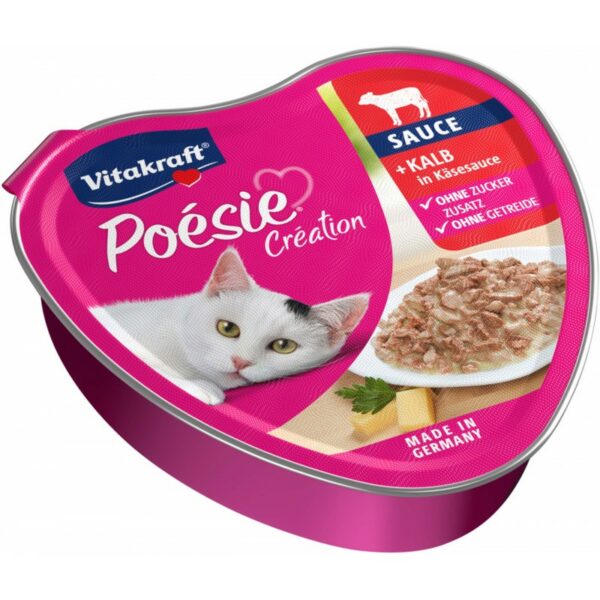 Vitakraft Poesie Cielęcina Ser 85g