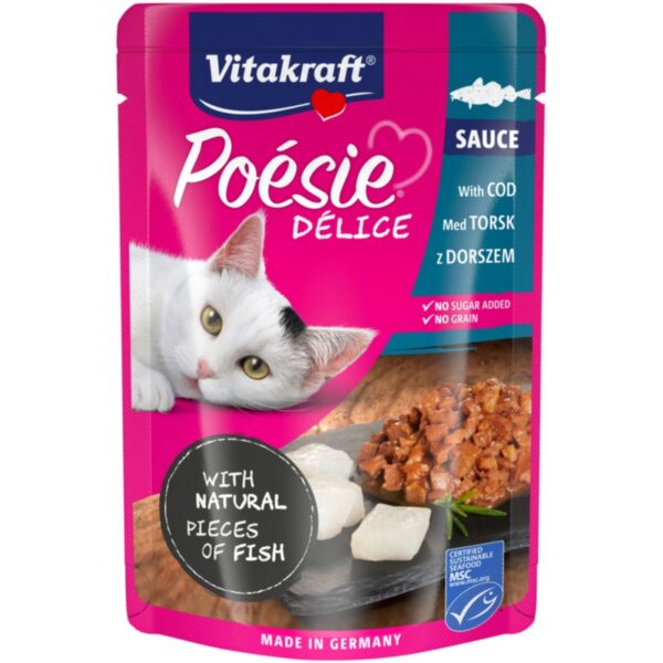 Vitakraft Poesie Delice Dorsz 85g