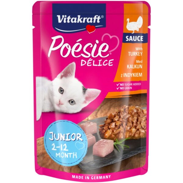 Vitakraft Poesie Delice Junior Indyk 85g