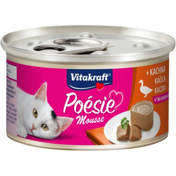 Vitakraft Poesie Mousse Kaczka 85g