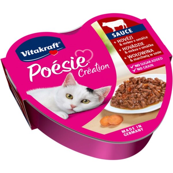 Vitakraft Poesie Wołowina Marchew 85g