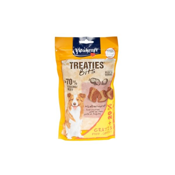 Vitakraft Treaties Bits PASZTECIKI Wątróbka 120g +20% Gratis