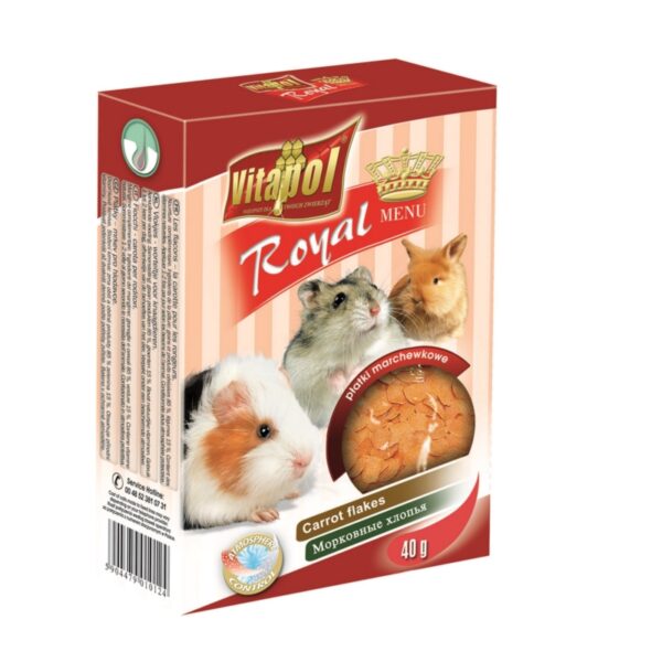 Vitapol MENU płatki marchewki 40g