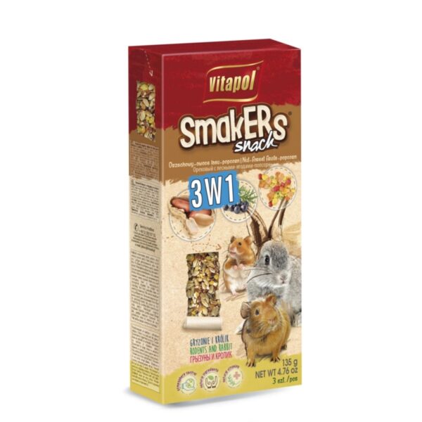 Vitapol SMAKERS dla gryzoni 3w1 MIX NR 2
