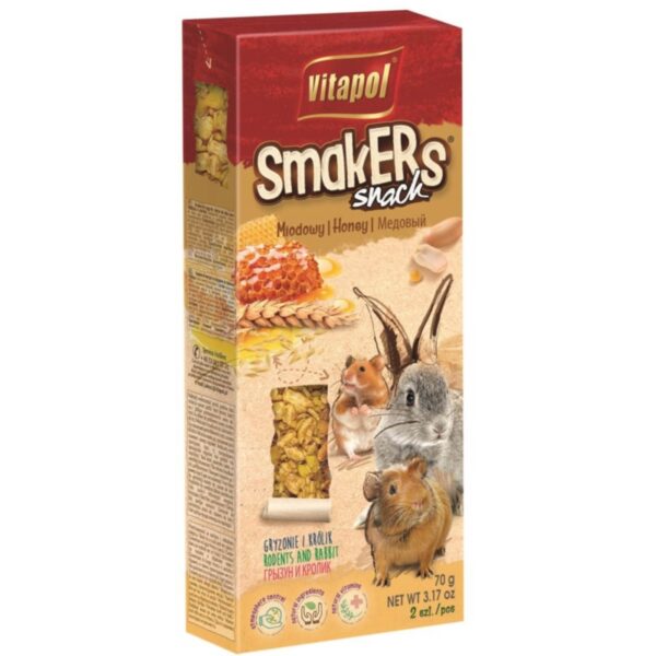 Vitapol SMAKERS dla gryzoni MIODOWY 2szt