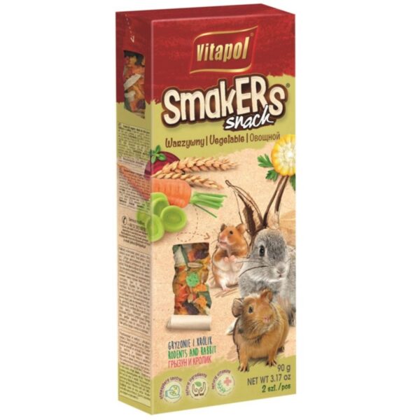 Vitapol SMAKERS dla gryzoni WARZYWNY 2szt.