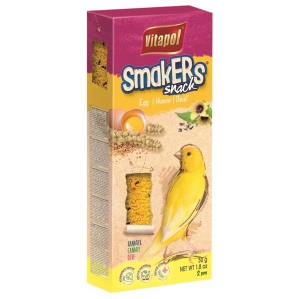 Vitapol SMAKERS dla kanarka JAJECZNY 2szt.