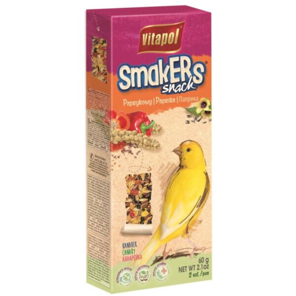Vitapol SMAKERS dla kanarka PAPRYKOWY 2szt.