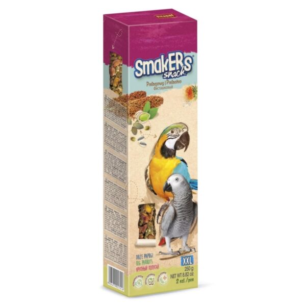 Vitapol SMAKERS XXL dla dużych papug PISTACJOWY