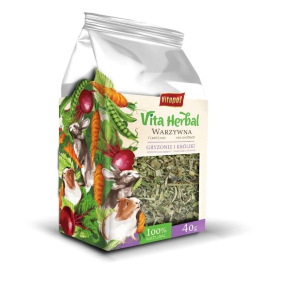 Vitapol VITA HERBAL PRZYSMAK dla gryzoni WARZYWNA GRZĄDKA 100g