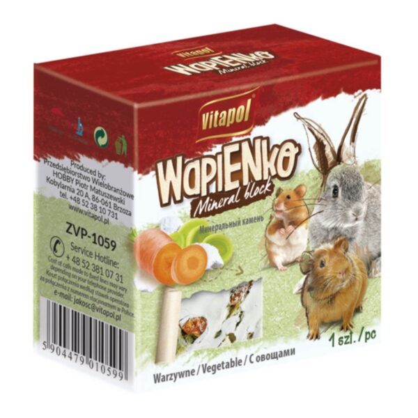 Vitapol WAPNO dla gryzoni WARZYWNE 40g