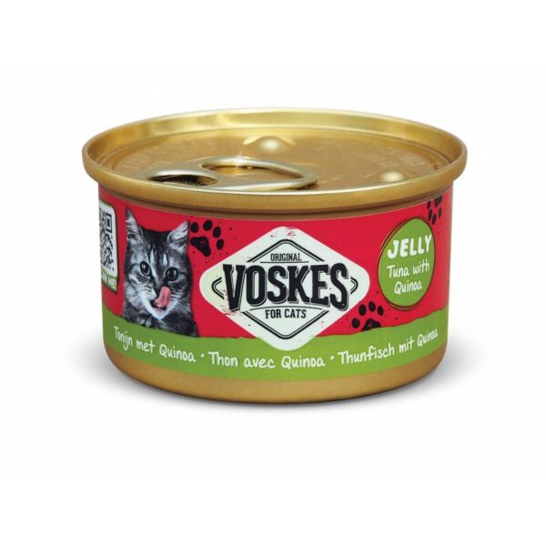 VOSKES Tuńczyk z komosą w galaretce 85g