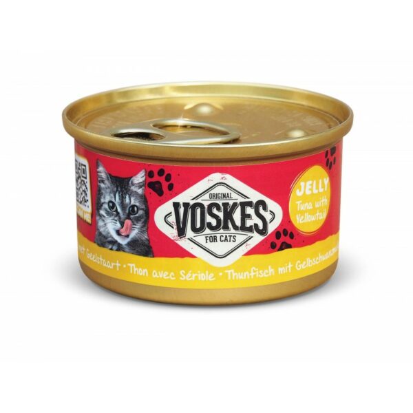 VOSKES Tuńczyk z seriolą w galaretce 85g
