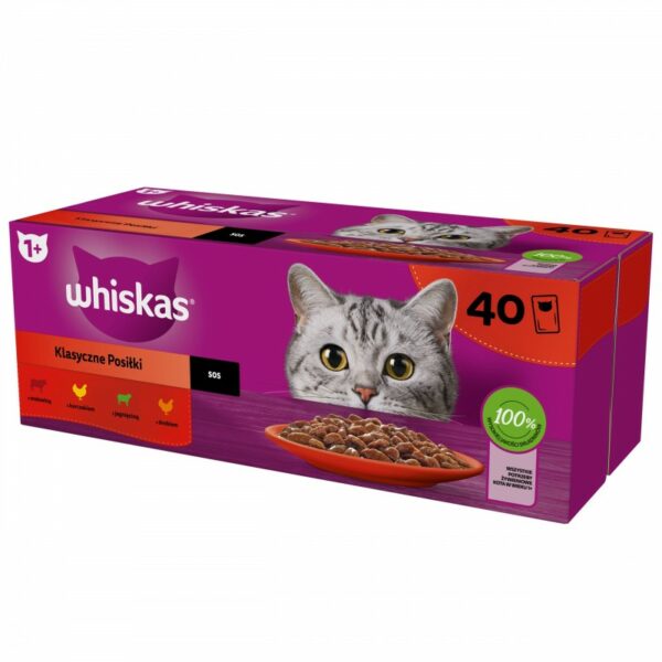 WHISKAS Klasyczne posiłki 40x85g