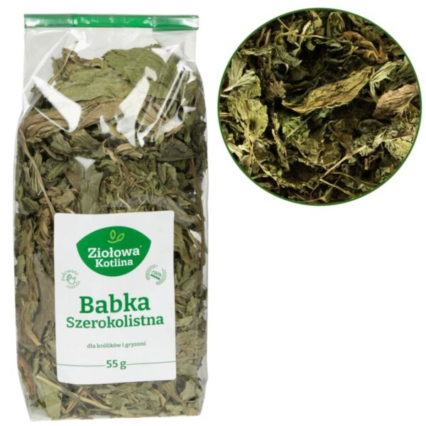 ZIOŁOWA KOTLINA Babka Szerokolistna 55g