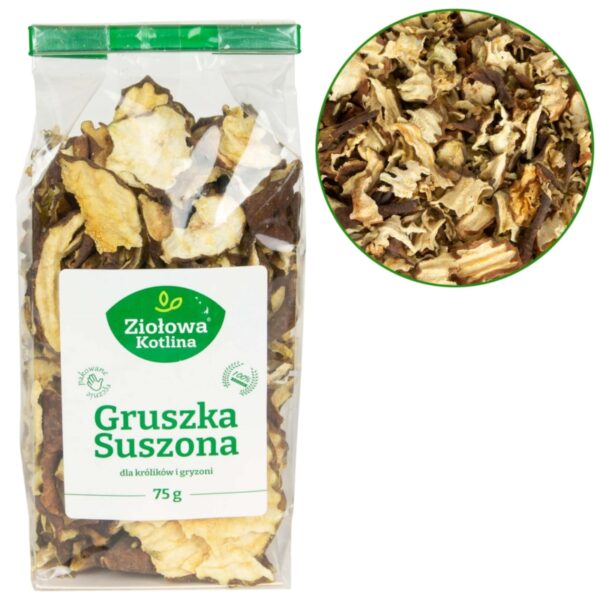 ZIOŁOWA KOTLINA Gruszka Chips 75g