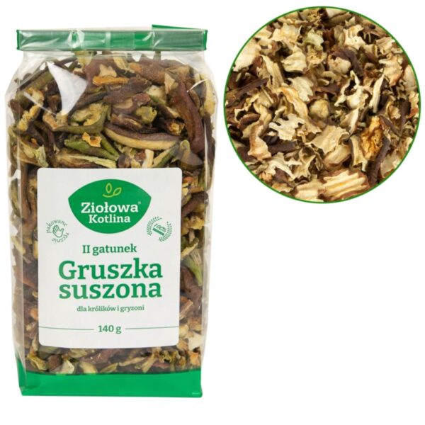 ZIOŁOWA KOTLINA Gruszka Chips II gatunek 140g