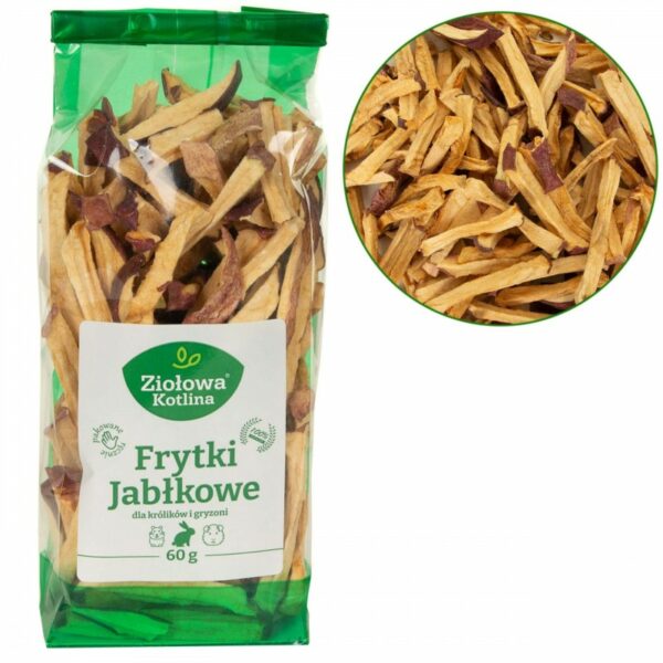 ZIOŁOWA KOTLINA Jabłko Frytki 60g