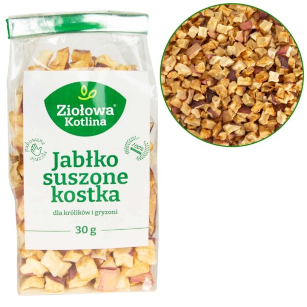 ZIOŁOWA KOTLINA Jabłko Kostka 30g
