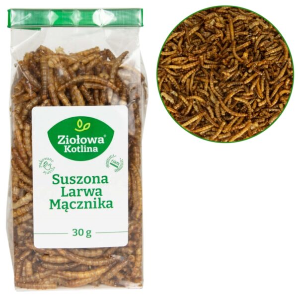 ZIOŁOWA KOTLINA Larwa Mącznika 30g