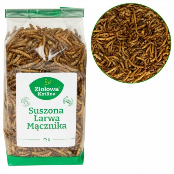 ZIOŁOWA KOTLINA Larwa Mącznika 75g